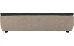 Goossens hocker lago bruin stof - 8252194-{merk}-lago-hocker-stof-01